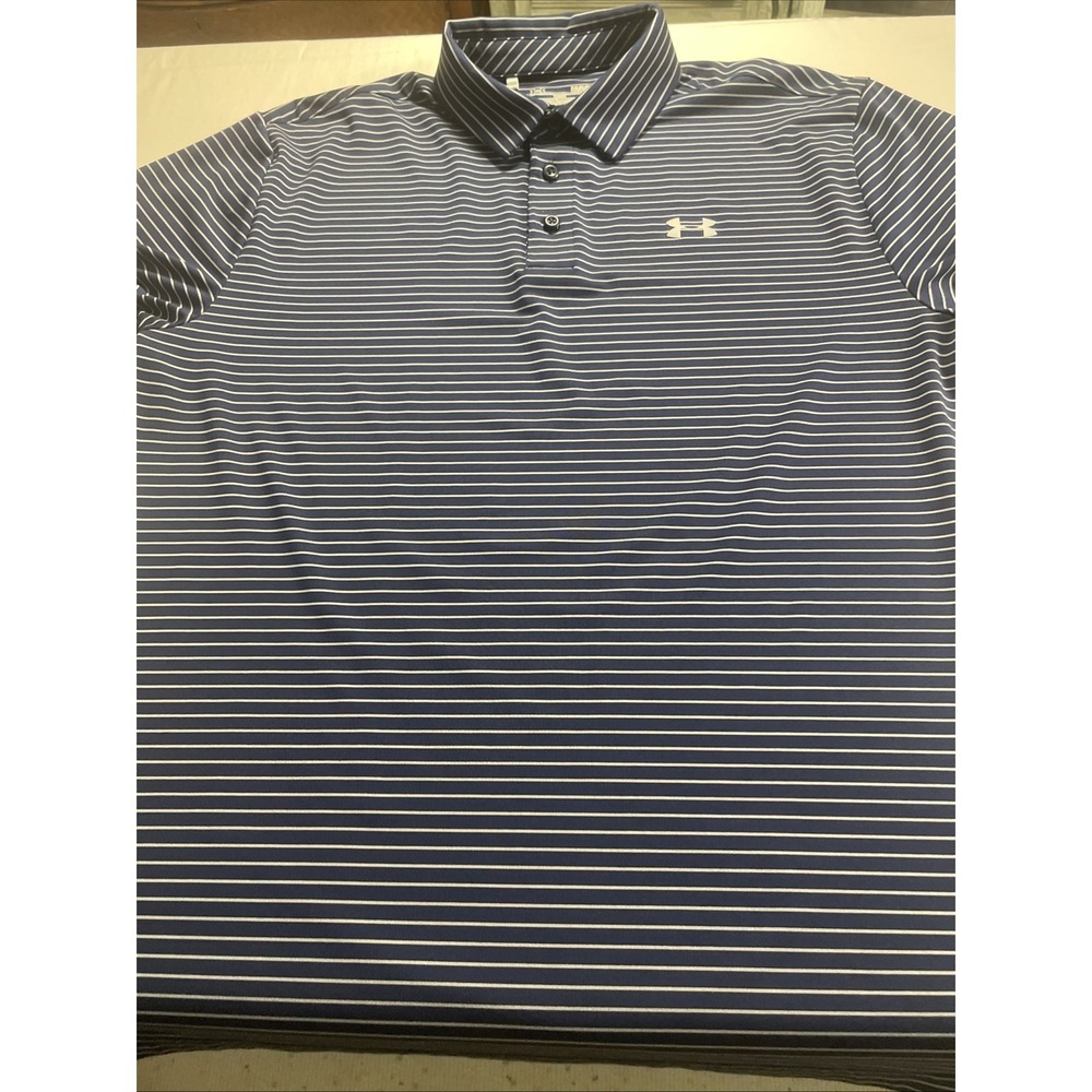 under armour coldblack golf polo large